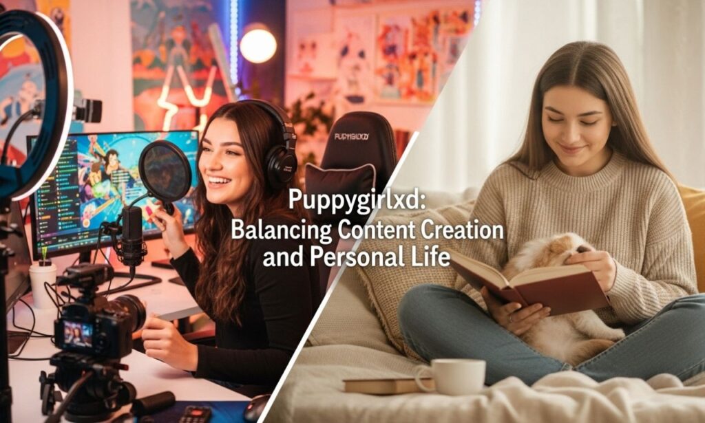 Puppygirlxd: Balancing Content Creation and Personal Life