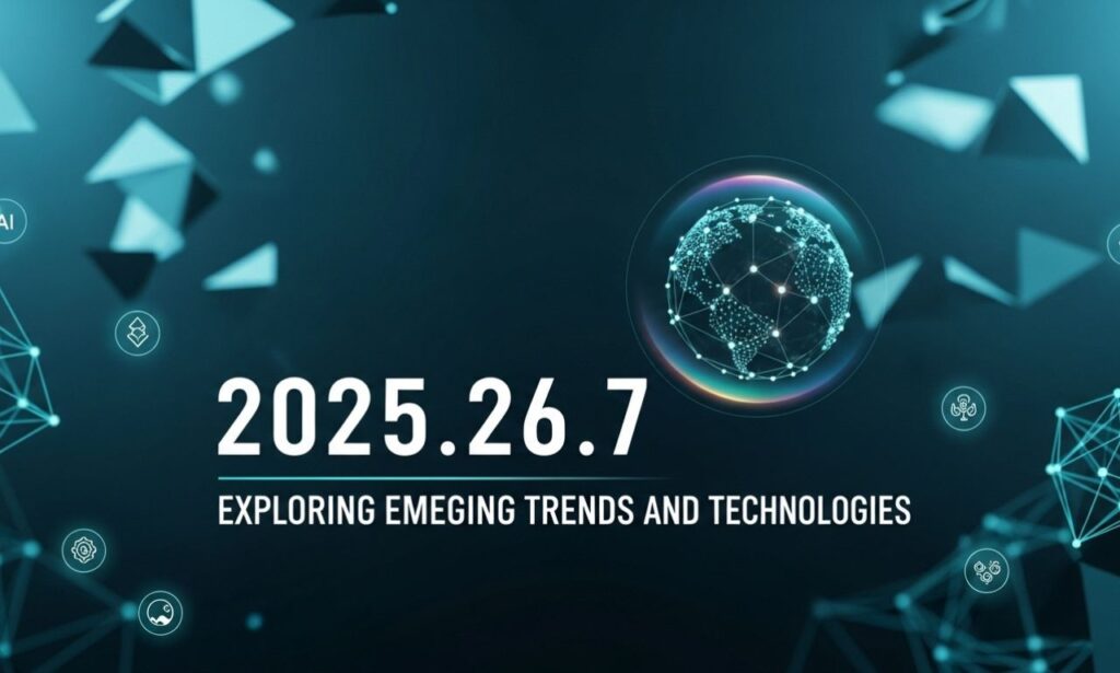 2025.26.7: Exploring Emerging Trends and Technologies